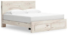 Lawroy Panel Storage Bed - De Avenue Furniture