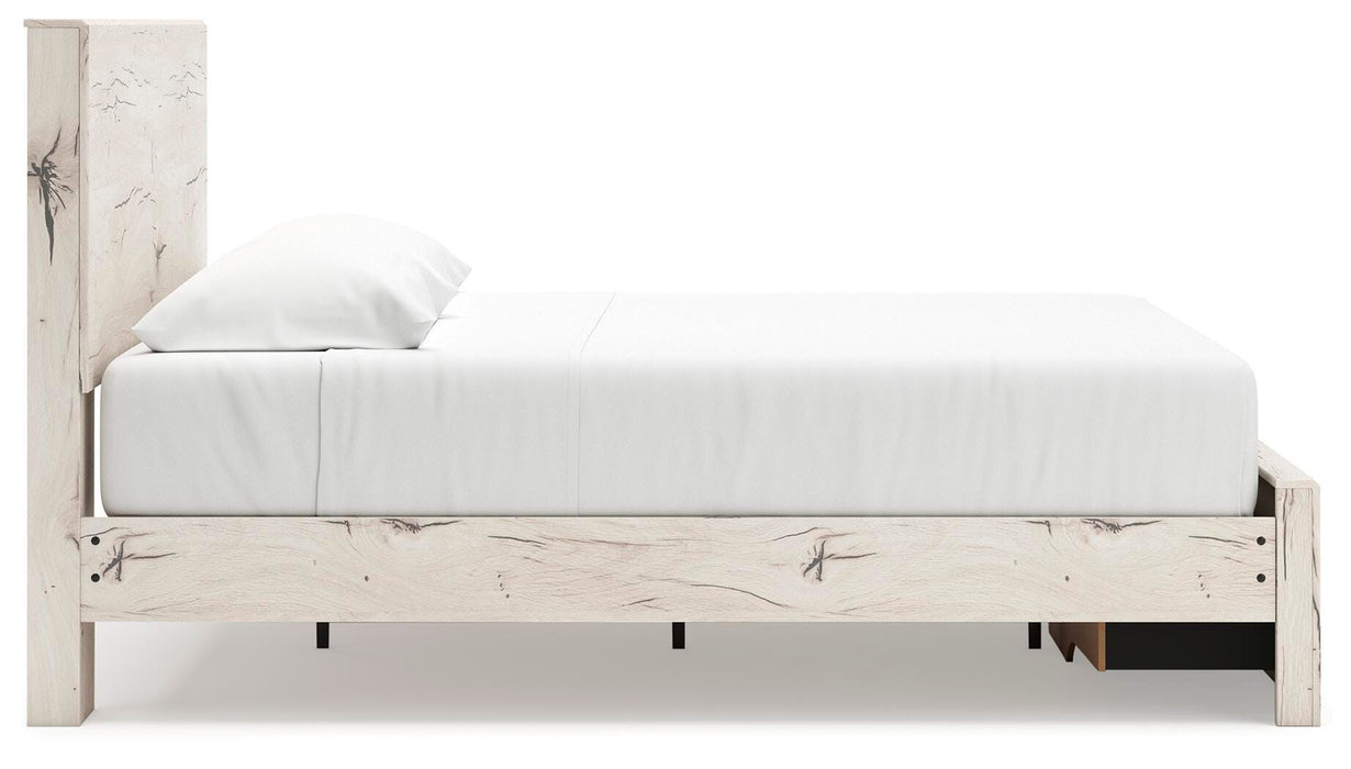 Lawroy Panel Storage Bed - De Avenue Furniture