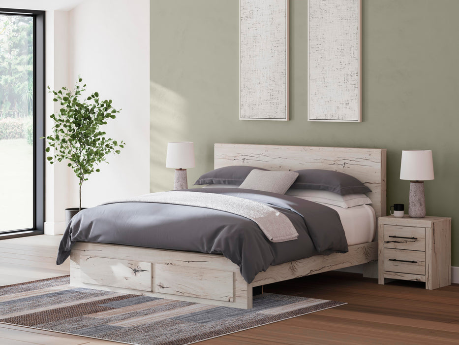 Lawroy Panel Storage Bed - De Avenue Furniture