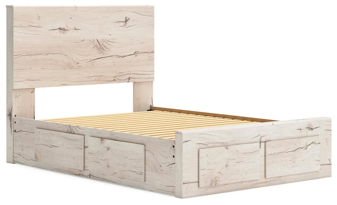 Lawroy Panel Storage Bed - De Avenue Furniture