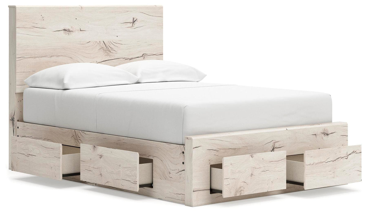 Lawroy Panel Storage Bed - De Avenue Furniture
