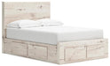 Lawroy Panel Storage Bed - De Avenue Furniture