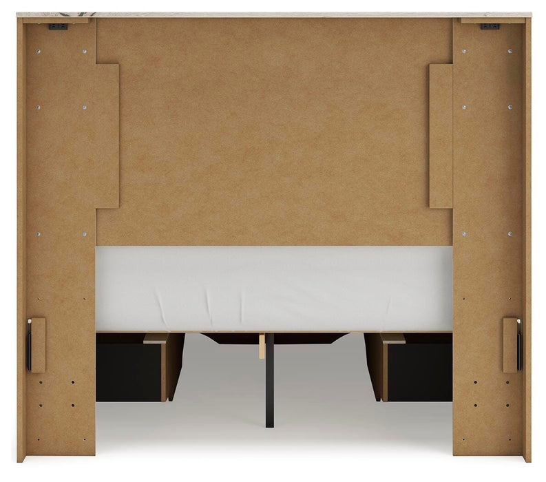 Lawroy Panel Storage Bed - De Avenue Furniture