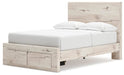 Lawroy Panel Storage Bed - De Avenue Furniture