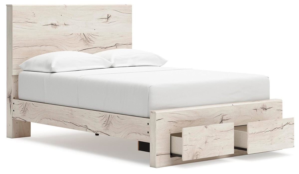 Lawroy Panel Storage Bed - De Avenue Furniture