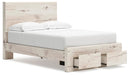 Lawroy Panel Storage Bed - De Avenue Furniture