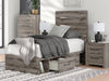 Graystorm Bed with Storage - De Avenue Furniture