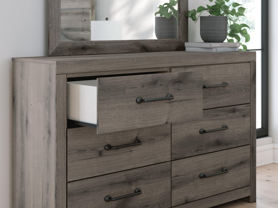 Graystorm Dresser and Mirror - De Avenue Furniture
