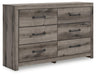Graystorm Dresser and Mirror - De Avenue Furniture