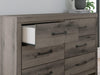 Graystorm Dresser and Mirror - De Avenue Furniture