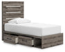 Graystorm Bed with Storage - De Avenue Furniture