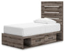 Graystorm Bed with Storage - De Avenue Furniture