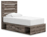 Graystorm Bed with Storage - De Avenue Furniture