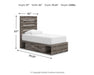 Graystorm Bed with Storage - De Avenue Furniture