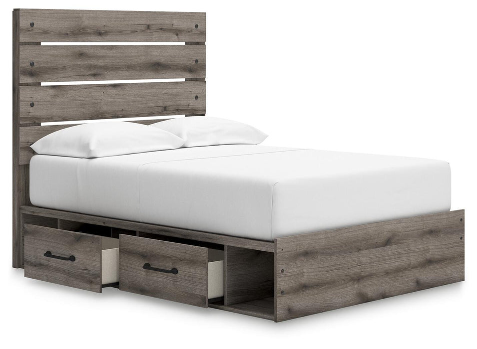 Graystorm Bed with Storage - De Avenue Furniture