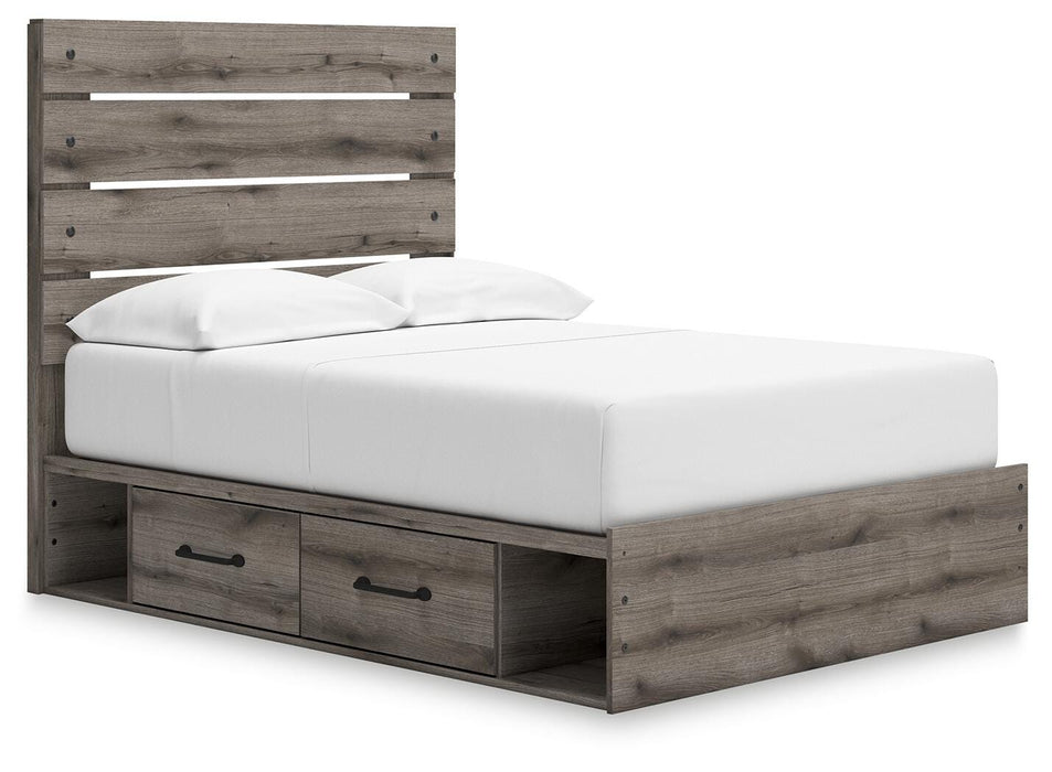 Graystorm Bed with Storage - De Avenue Furniture