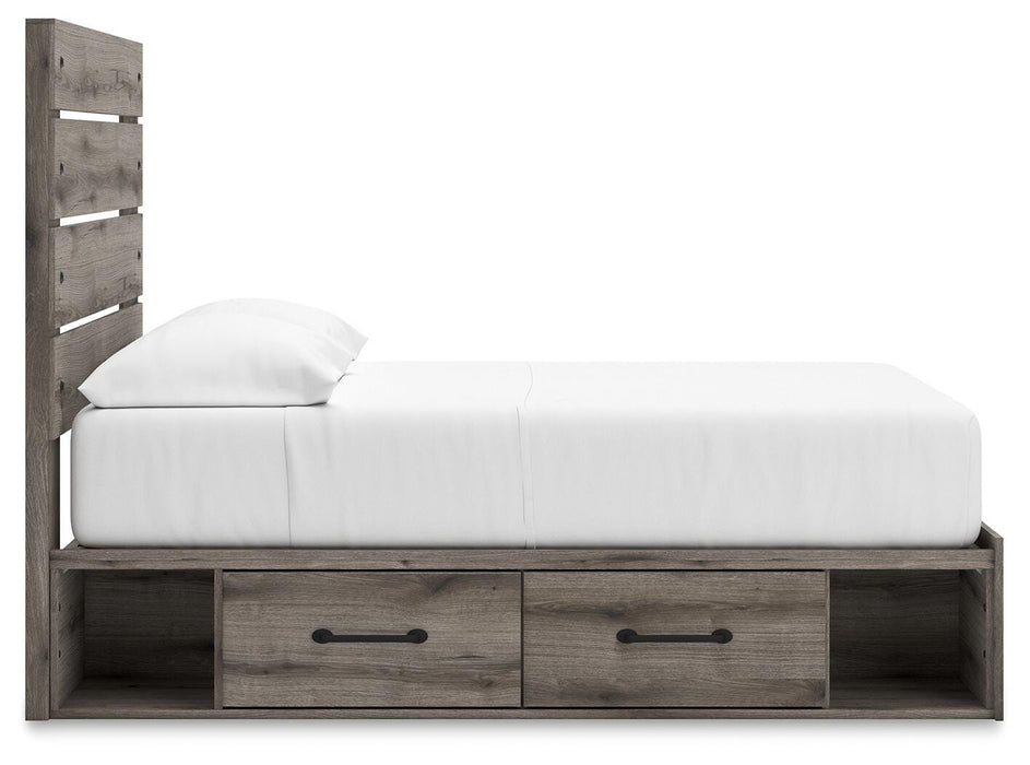 Graystorm Bed with Storage - De Avenue Furniture