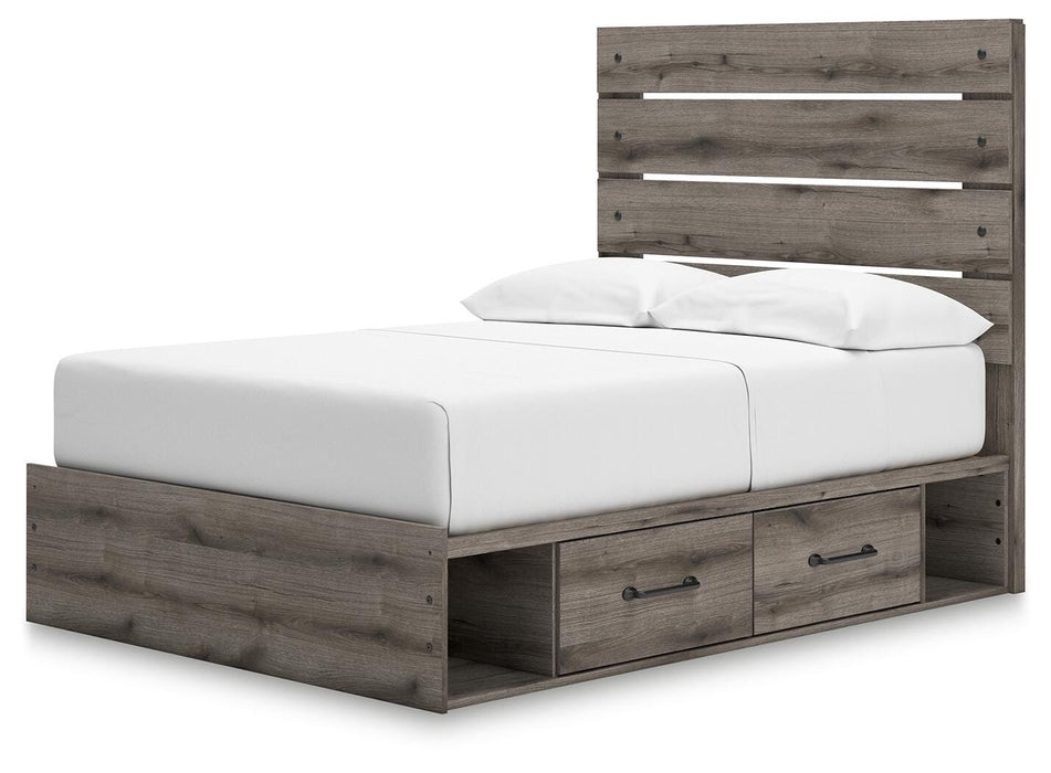 Graystorm Bed with Storage - De Avenue Furniture