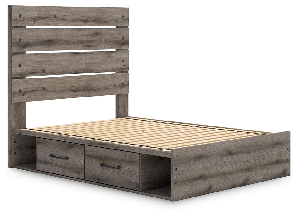 Graystorm Bed with Storage - De Avenue Furniture