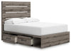 Graystorm Bed with Storage - De Avenue Furniture