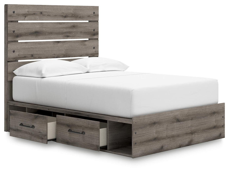 Graystorm Bed with Storage - De Avenue Furniture