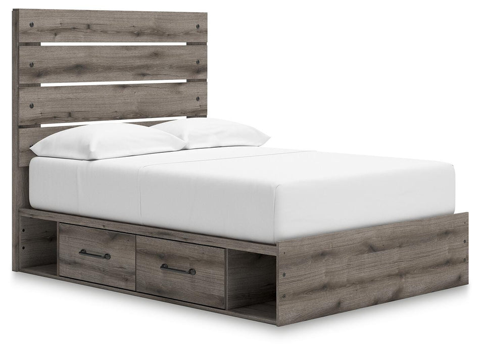 Graystorm Bed with Storage - De Avenue Furniture