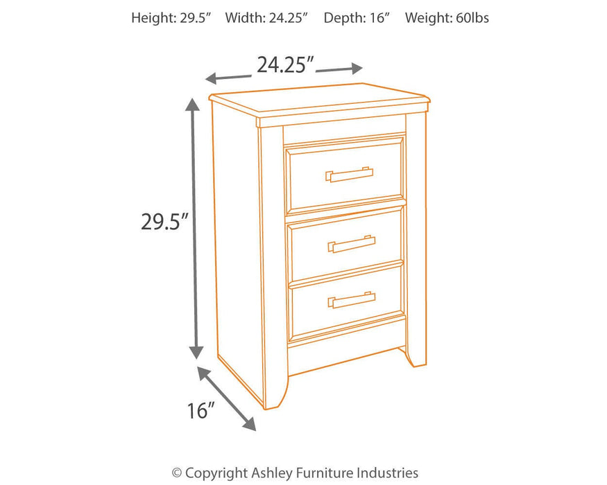 Juararo Nightstand - De Avenue Furniture