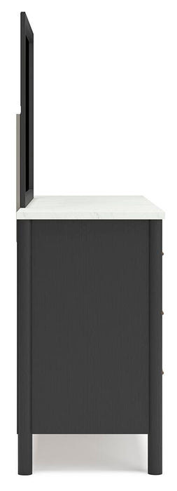 Cadmori Dresser and Mirror - De Avenue Furniture