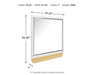 Altyra Bedroom Mirror - De Avenue Furniture