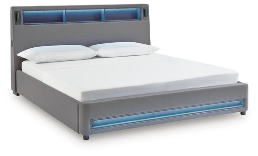 Verishaw Upholstered Bed - De Avenue Furniture