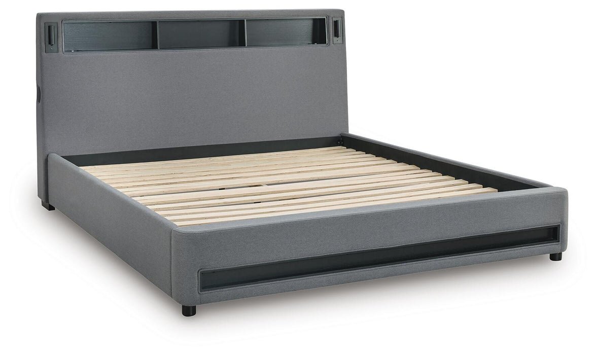 Verishaw Upholstered Bed - De Avenue Furniture