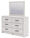 Cayboni Dresser and Mirror - De Avenue Furniture