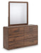 Fortlorn Dresser and Mirror - De Avenue Furniture