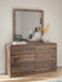 Fortlorn Dresser and Mirror - De Avenue Furniture