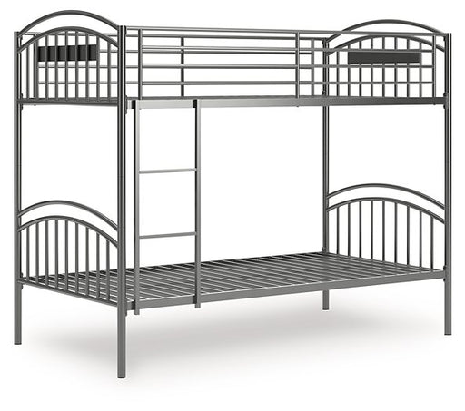 Lanceburg Bunk Bed with Ladder - De Avenue Furniture