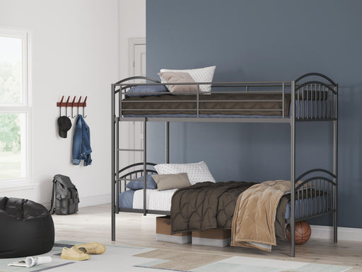 Lanceburg Bunk Bed with Ladder - De Avenue Furniture