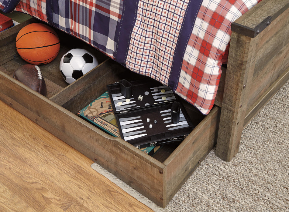 Trinell Bed with Storage - De Avenue Furniture