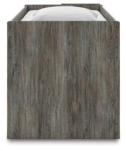 Frandern Loft Bed with Bookcase Storage - De Avenue Furniture