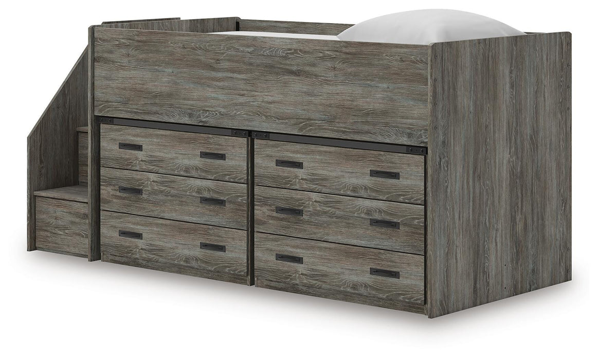 Frandern Loft Bed with Drawer Storage - De Avenue Furniture