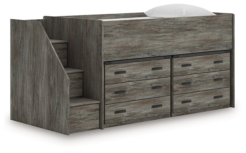 Frandern Loft Bed with Drawer Storage - De Avenue Furniture