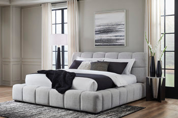 Grendusk Upholstered Bed - De Avenue Furniture