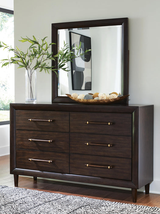 Dantenton Dresser and Mirror - De Avenue Furniture