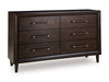 Dantenton Dresser and Mirror - De Avenue Furniture