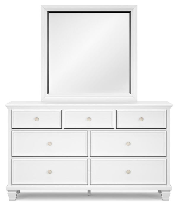 Fortman Dresser and Mirror - De Avenue Furniture