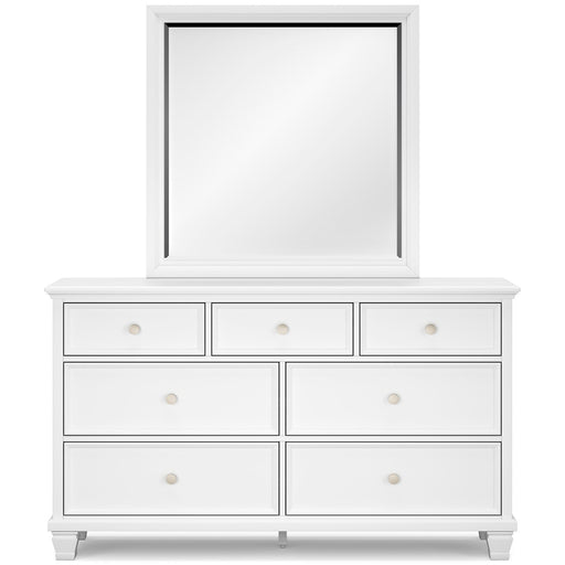 Fortman Dresser and Mirror - De Avenue Furniture