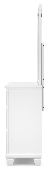 Fortman Dresser and Mirror - De Avenue Furniture