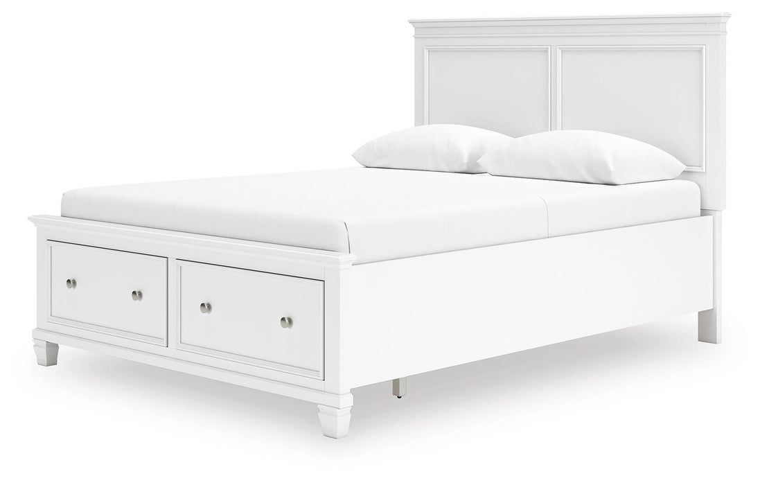 Fortman Panel Storage Bed - De Avenue Furniture