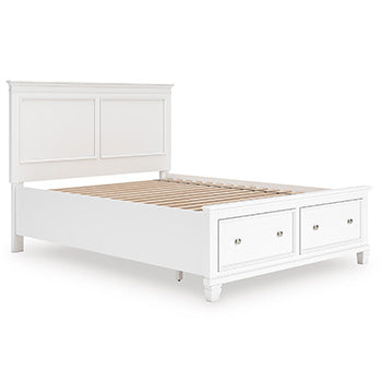 Fortman Panel Storage Bed - De Avenue Furniture