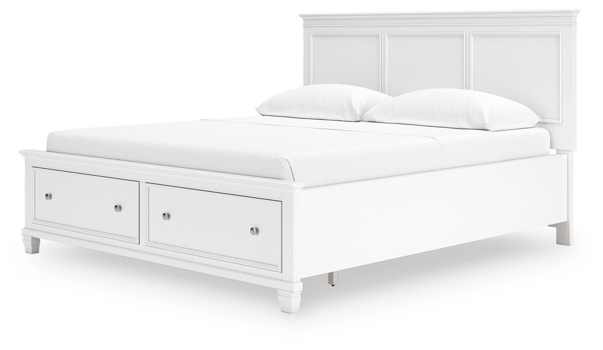 Fortman Panel Storage Bed - De Avenue Furniture