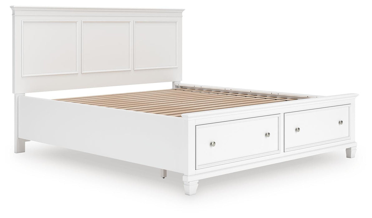 Fortman Panel Storage Bed - De Avenue Furniture